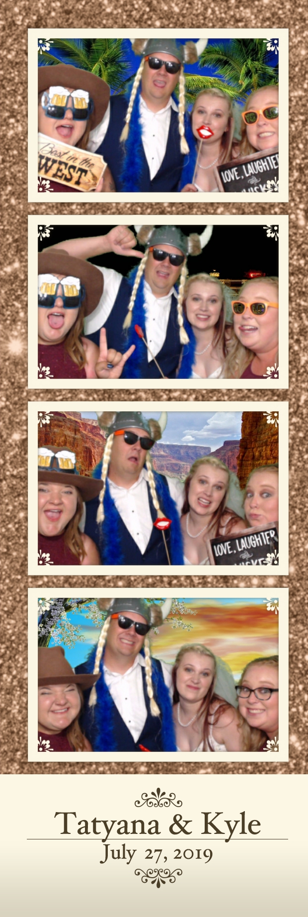 Tatyana and Kyle’s Wedding | View more photos from the event at gallery.photoboothbillings.com/u/PhotoBoothBillings/Tatyana-and-Kyle’s-Wedding
